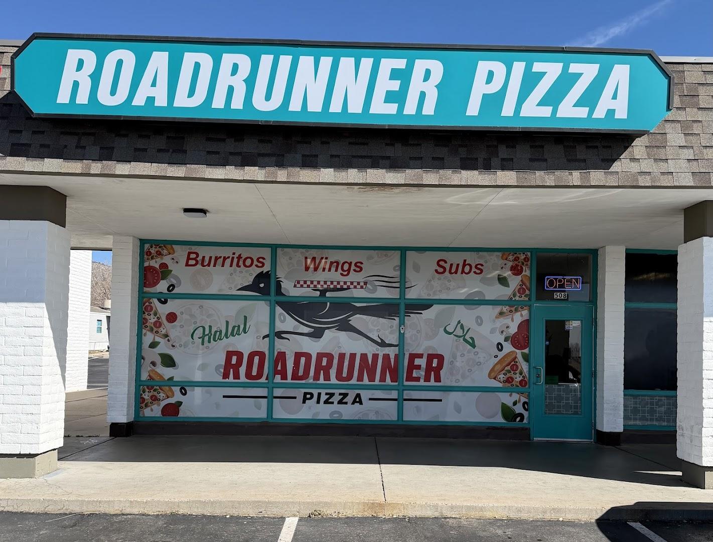 Roadrunner Pizza Menu